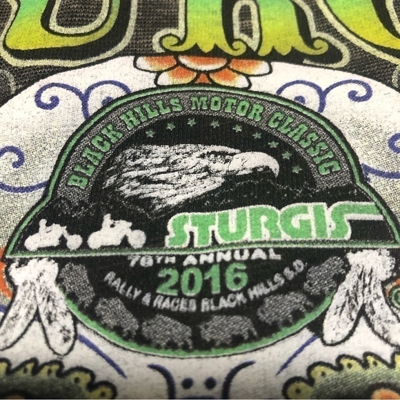 NWOT Sturgis 76th Anniversary top - Picture 3 of 8